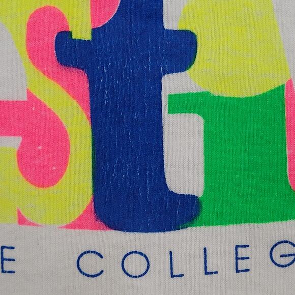 Vintage 1990 Arts Festival Shirt Womens M/L 19x25 State-College - Picture 8 of 16